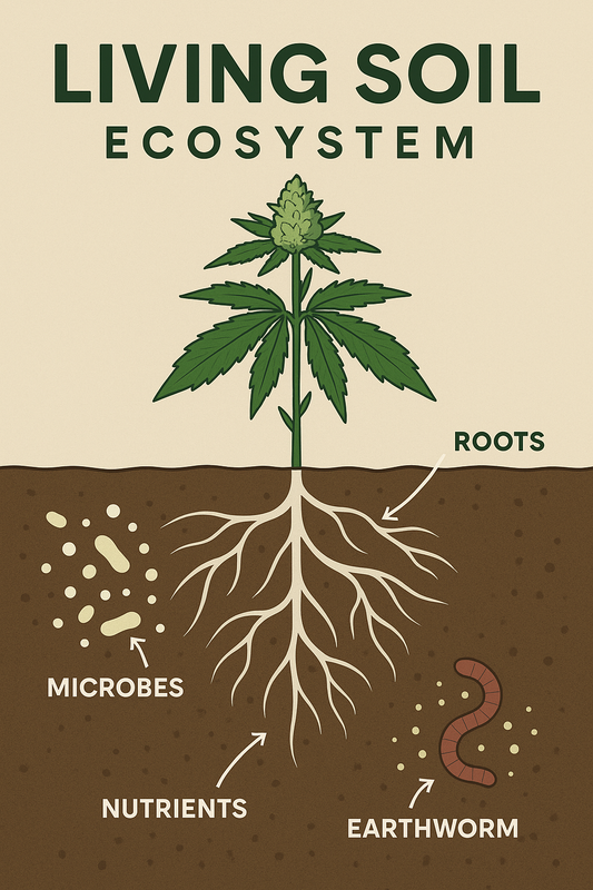 Why Living Soil Grown Flower Hits Different